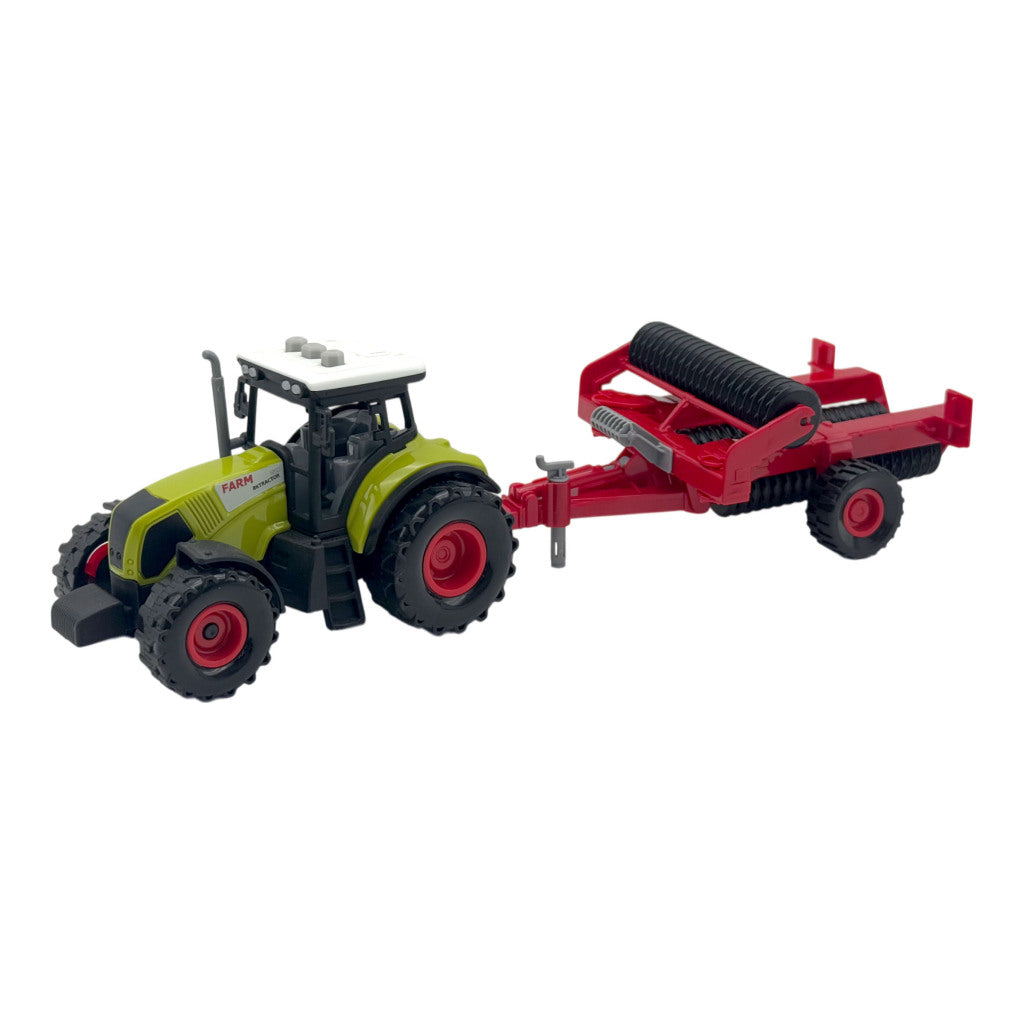 Dutch Farm Tractor with Trailer + Light and Sound Assortment