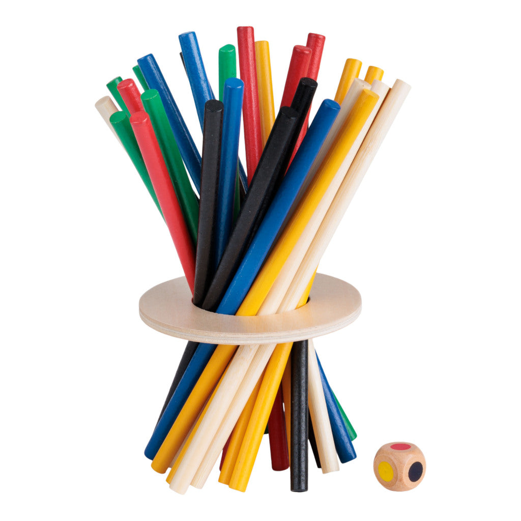 Clown Games Vertical Wooden Mikado - Fun Family Game