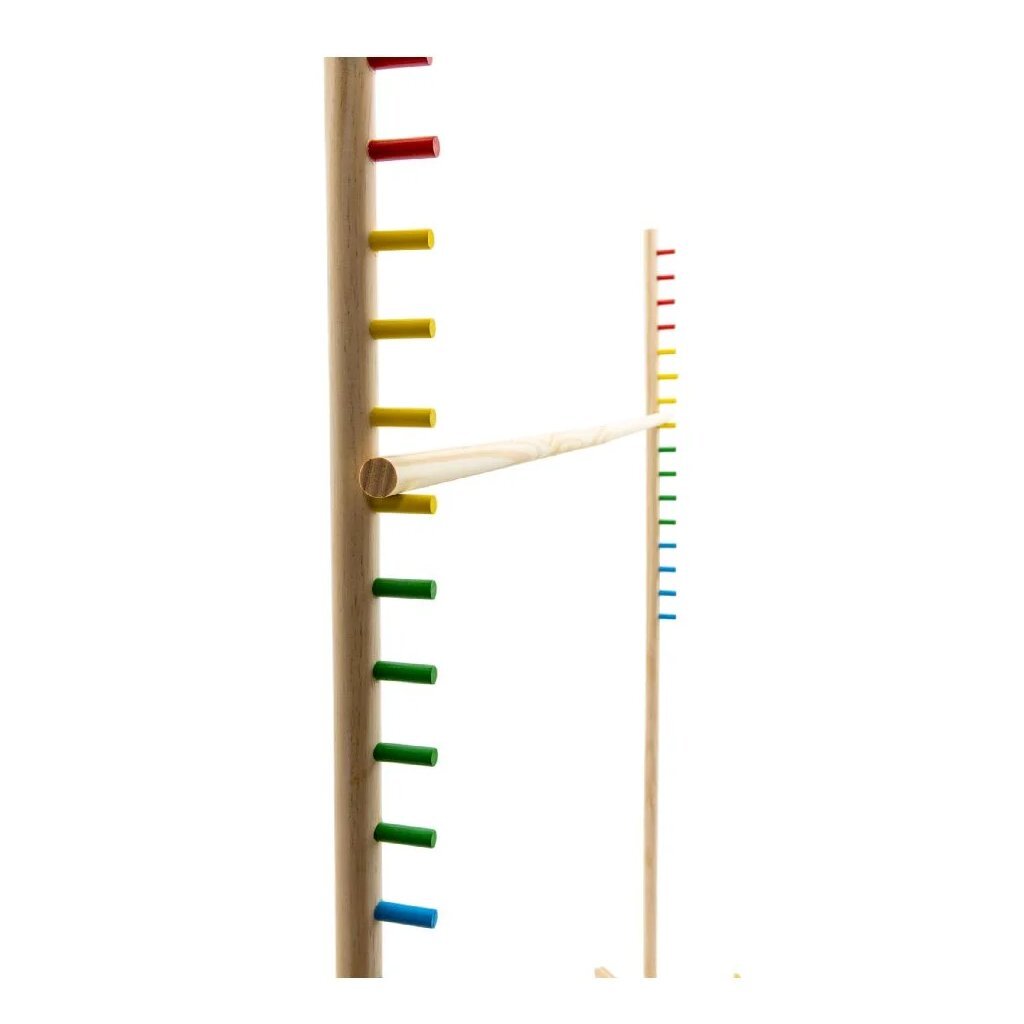 Outdoor Play Wooden Limbo Game for Kids - 150 cm Height, 146 cm Width
