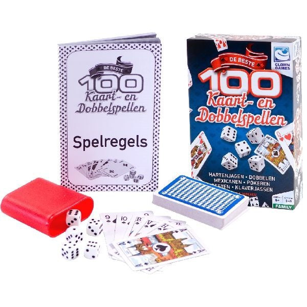Clown Games 100 Card & Dice Games