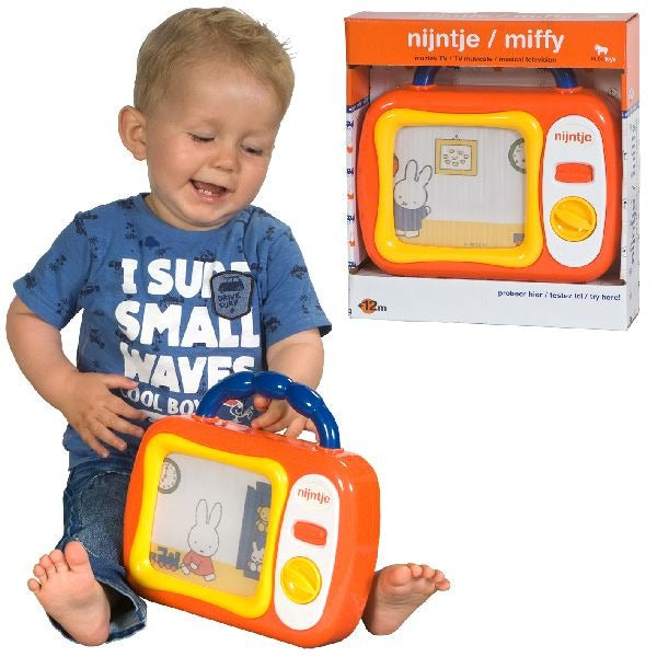 Miffy My First TV - Wind-up Toy with Melody - For Ages 12 Months and Up