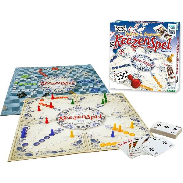 Clown Keezenspel Board Game for 2-6 Players, Ages 6 and Up