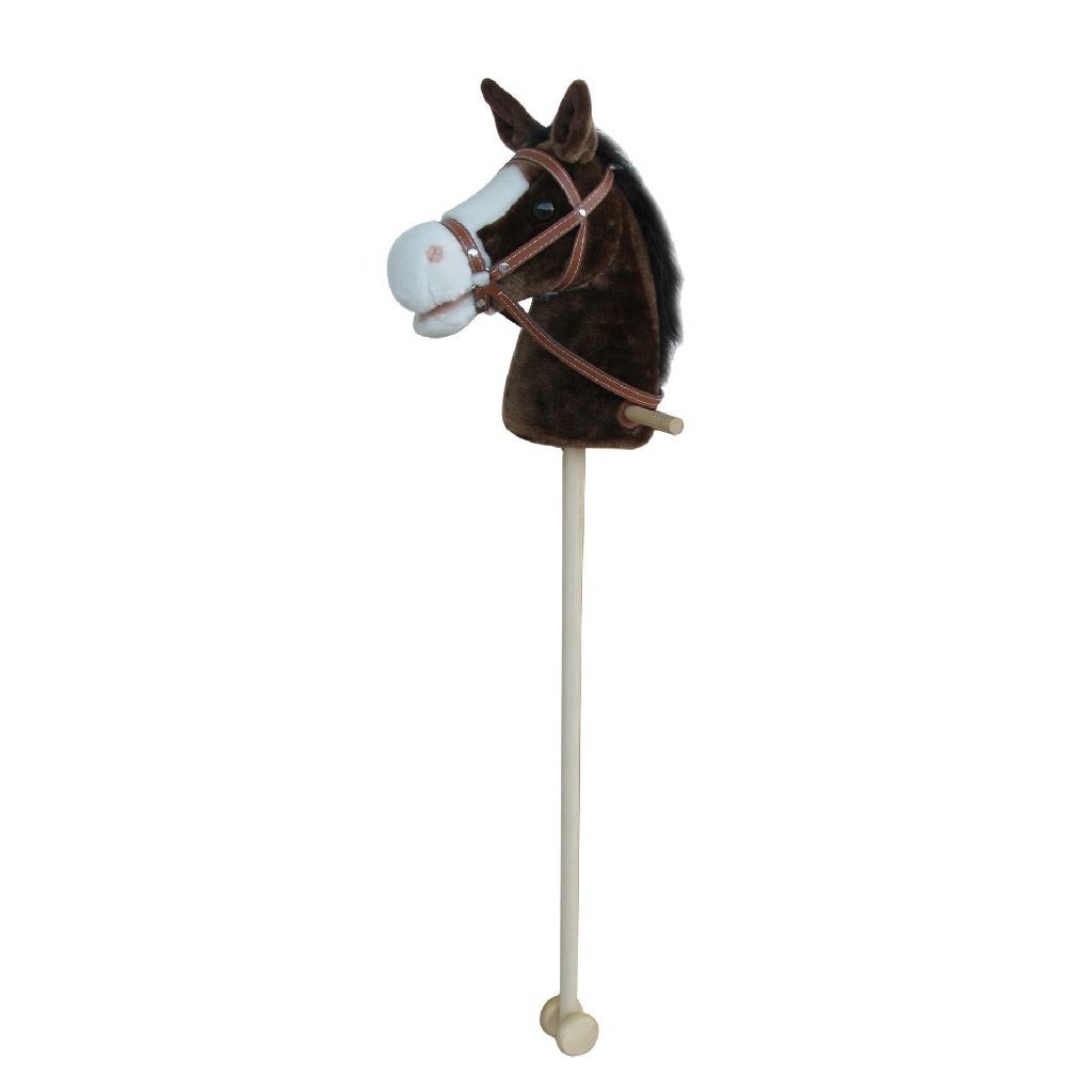 Plush Hobby Horse with Sound 97 cm Assorted - For Ages 4+