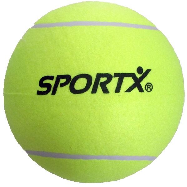SportX Jumbo Tennis Ball XL Yellow - Ø 22 cm