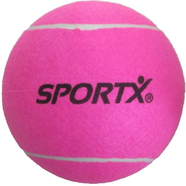 SportX Jumbo Tennis Ball XL Pink - Ø 22 cm