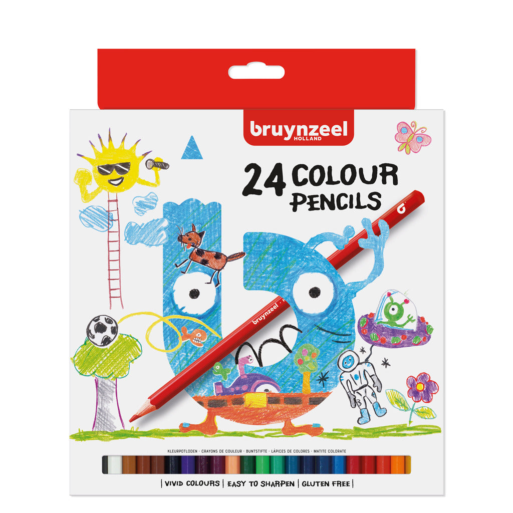 Bruynzeel Colored Pencils Set 24 Colors