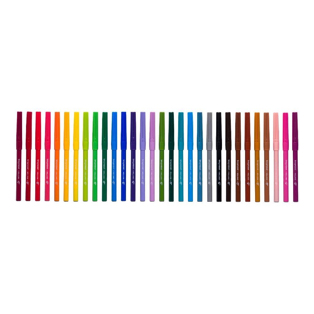 Bruynzeel Felt-tip Pens 30 Colors