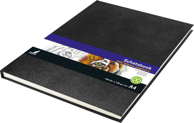 Kangaro Sketchbook A4 Cream 120 g 140 Pages K-5321