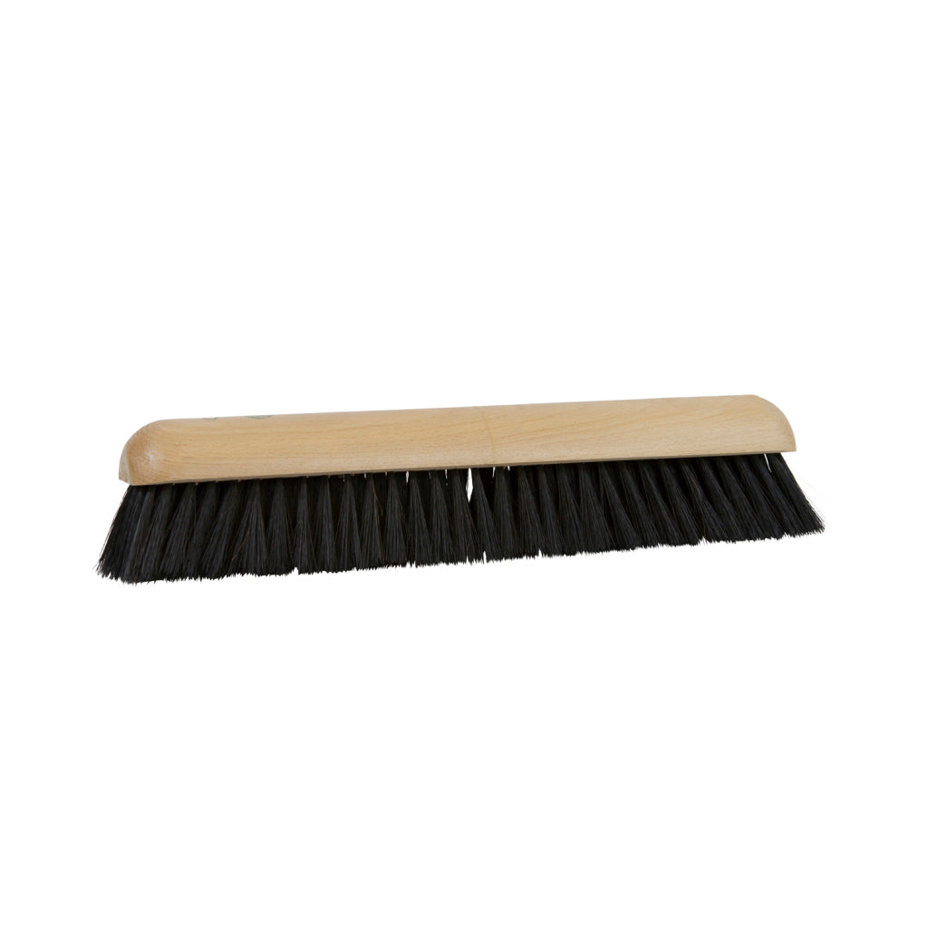 Luva Wooden Room Brush 29 cm Black Synthetic Bristles