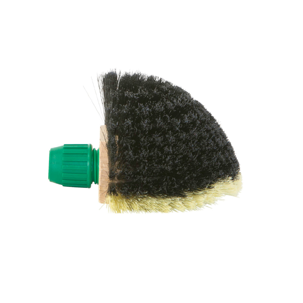 Luva Dust Brush Black & White Synthetic Hair