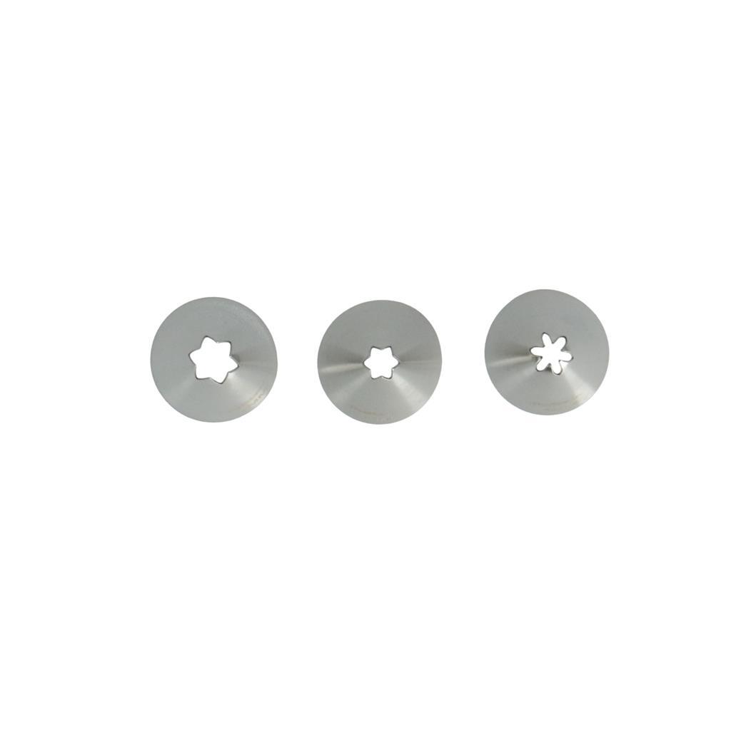 Patisse Piping Nozzles Set 3 Pieces Stainless Steel