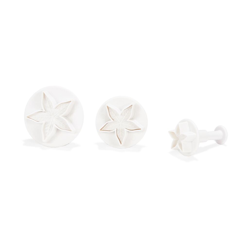 Patisse Cookie Cutters Sheet with Ejector 3-piece White
