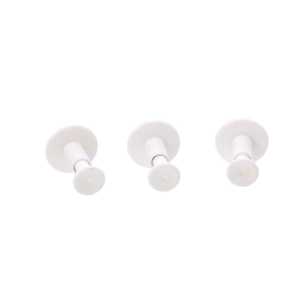 Patisse Heart Cookie Cutters 3-Piece Set White