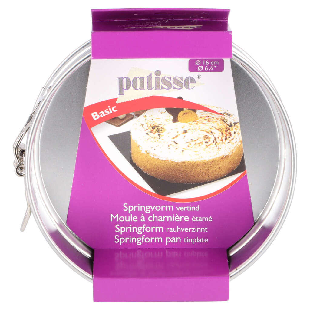 Patisse Springform Pan 16 cm Silver