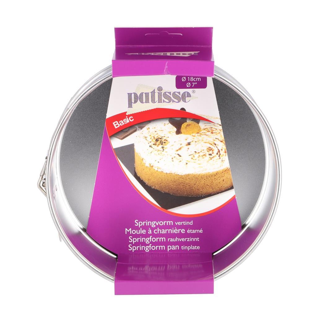 Patisse Springform Pan 18 cm Silver