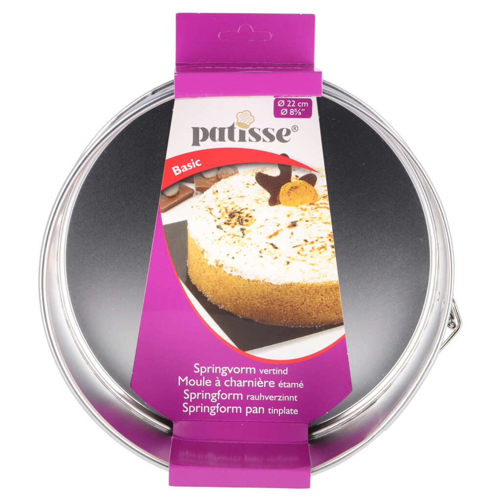 Patisse Springform Pan 22 cm Silver