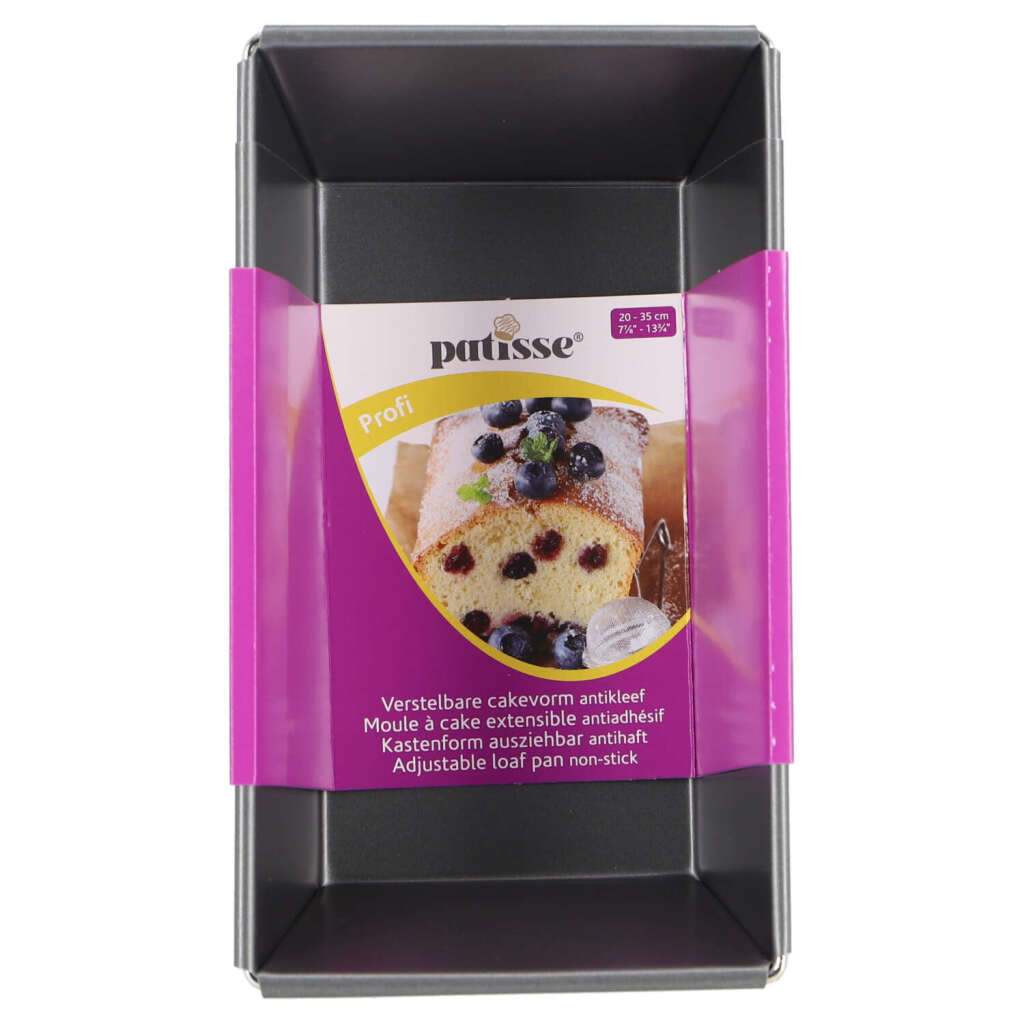 Patisse Adjustable Cake Pan 20-35 cm Silver