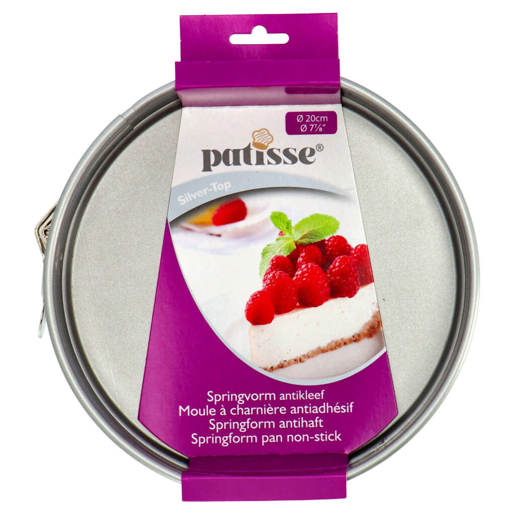 Patisse Springform Pan 20 cm Non-stick Silver