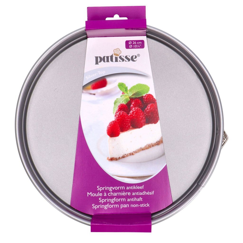 Patisse Silver Top Springform Pan 26x6.5 cm Silver