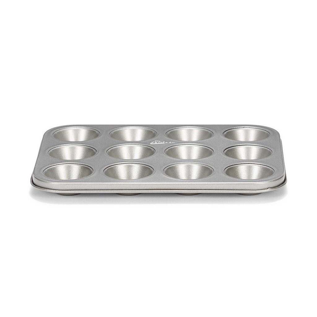 Patisse Mini Muffin Pan 12 Compartments Silver