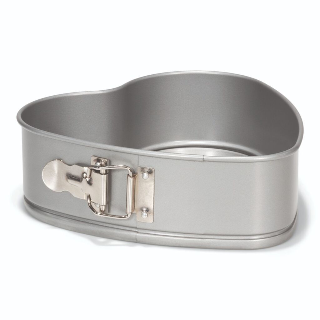 Patisse Silver-Top Heart Springform Pan 20 cm Silver