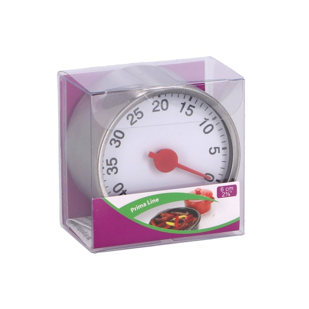 Patisse Magnetic Kitchen Timer 6 cm Stainless Steel