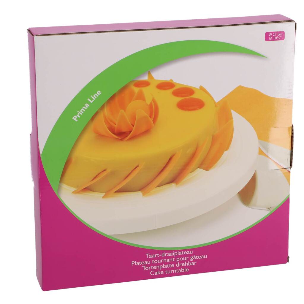 Patisse Cake Turntable 27 cm White