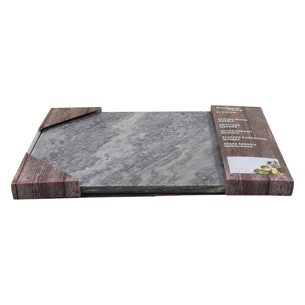Marble Cutting Board 21x29x1 cm Grey