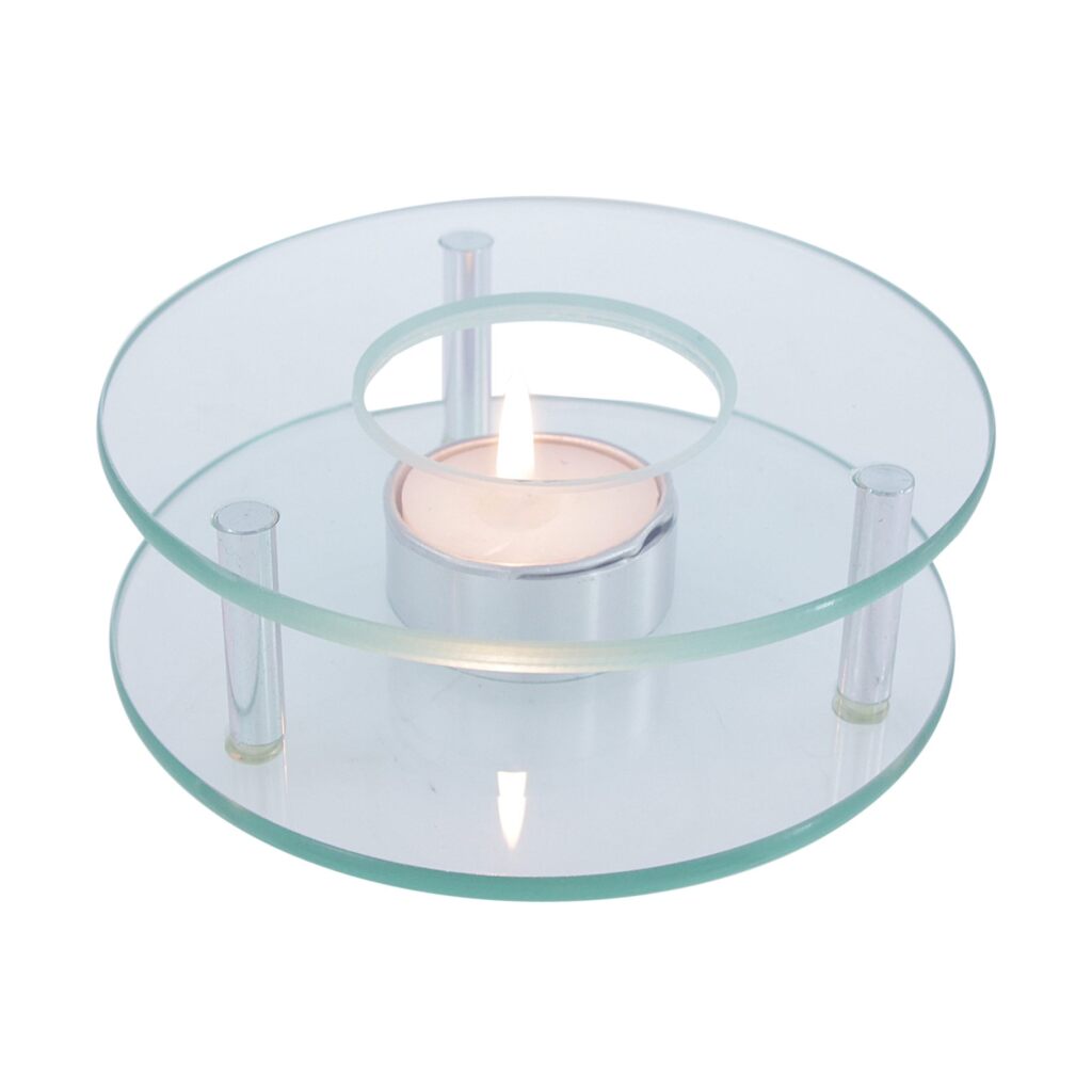 Glass Tea Rechaud 12 cm