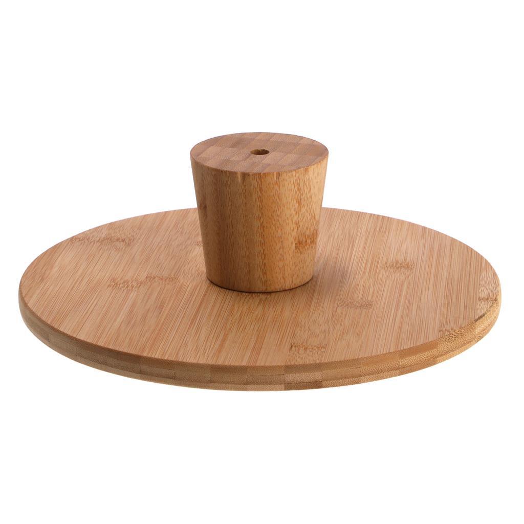 Bamboo Serving Board on Stand 28x9 cm