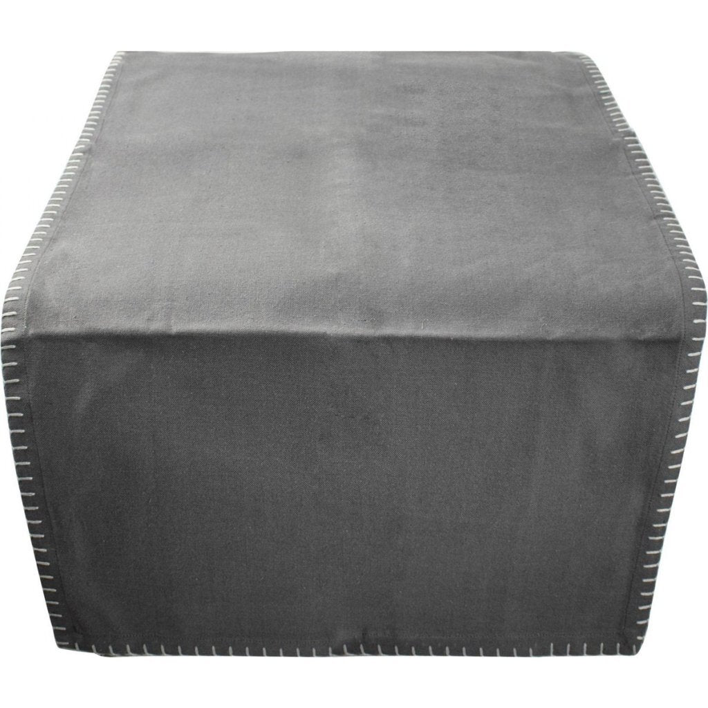 Gusta Table Runner 40x140 cm Grey Cotton