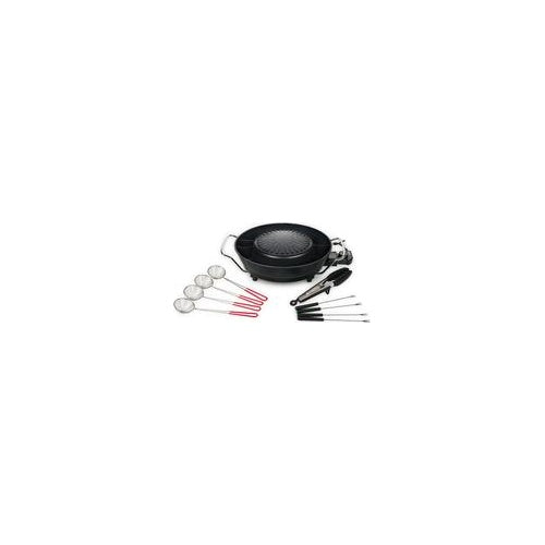 Tristar Korean Hot Pot Grill Fondue Schwarz (PZ-9131) afbeelding 1