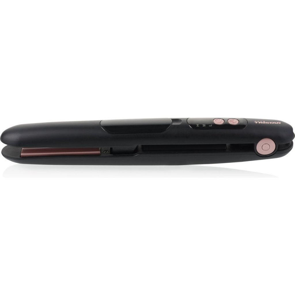 Tristar HD2501 Cordless Straightener Black - Steam Function