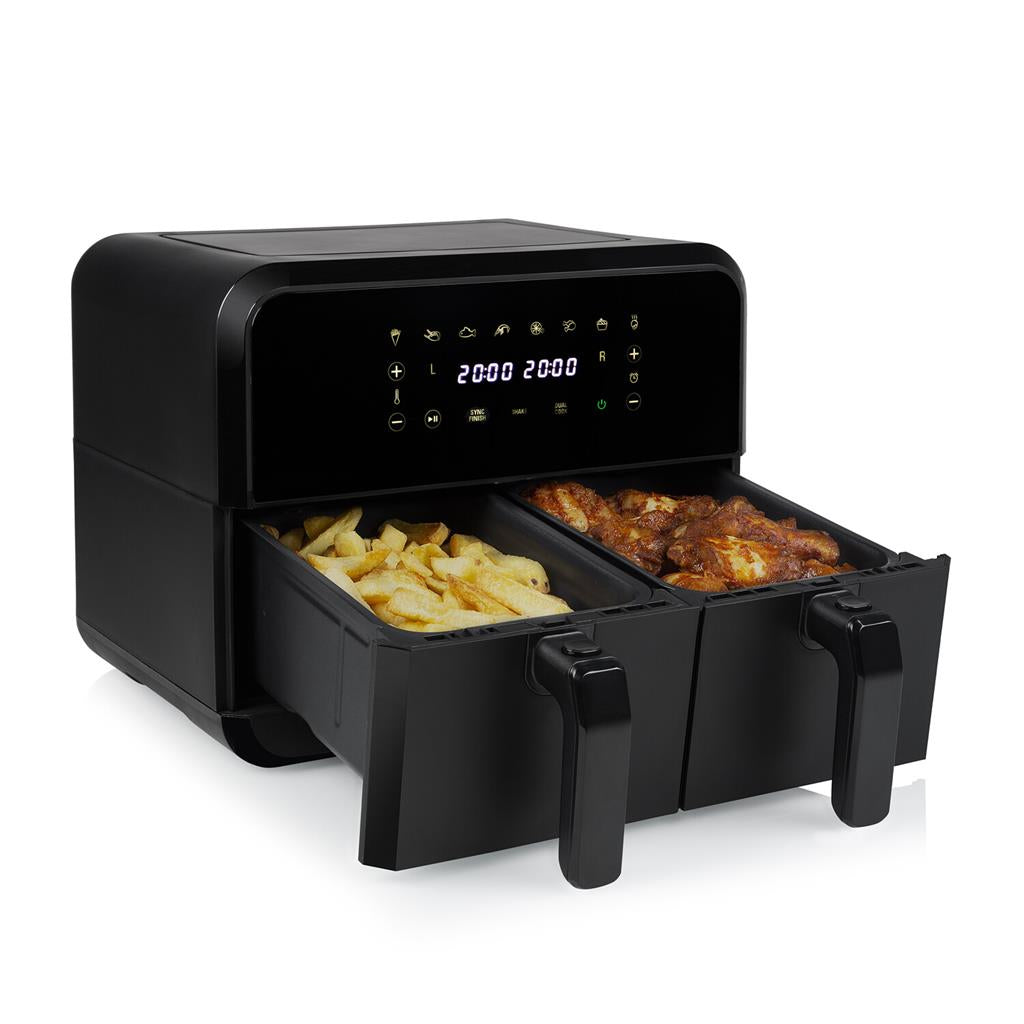 Princess 182068 Double Air Fryer 8 L 2400W Black
