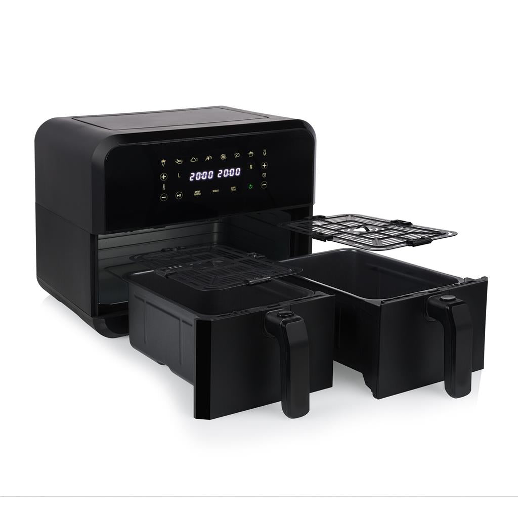 Princess 182068 Double Air Fryer 8 L 2400W Black