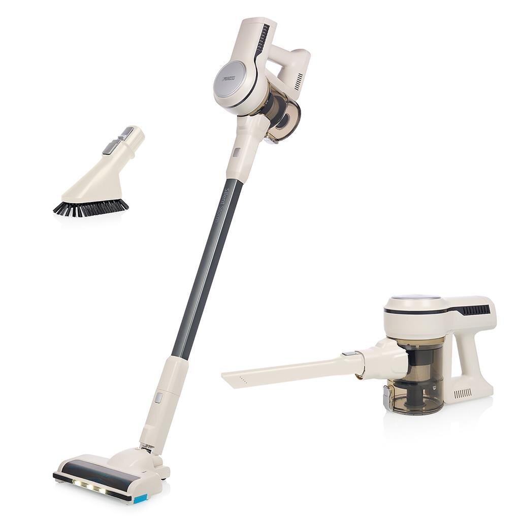 Princess 339380 Silent Storm Cordless Stick Vacuum Cleaner Grey