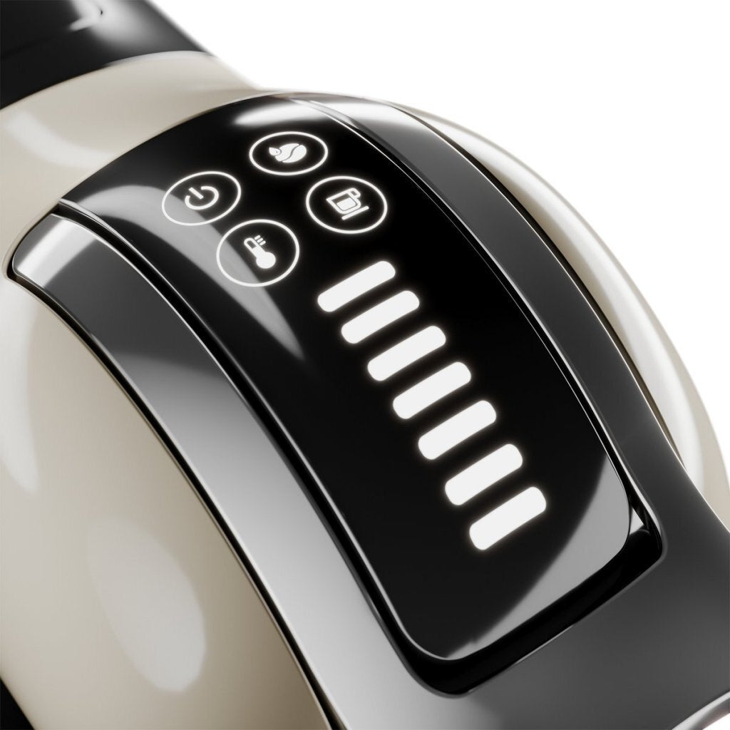 Tristar CM-2301 Coffee Capsule Machine Cream/Black - Compatible with Nespresso, Dolce Gusto