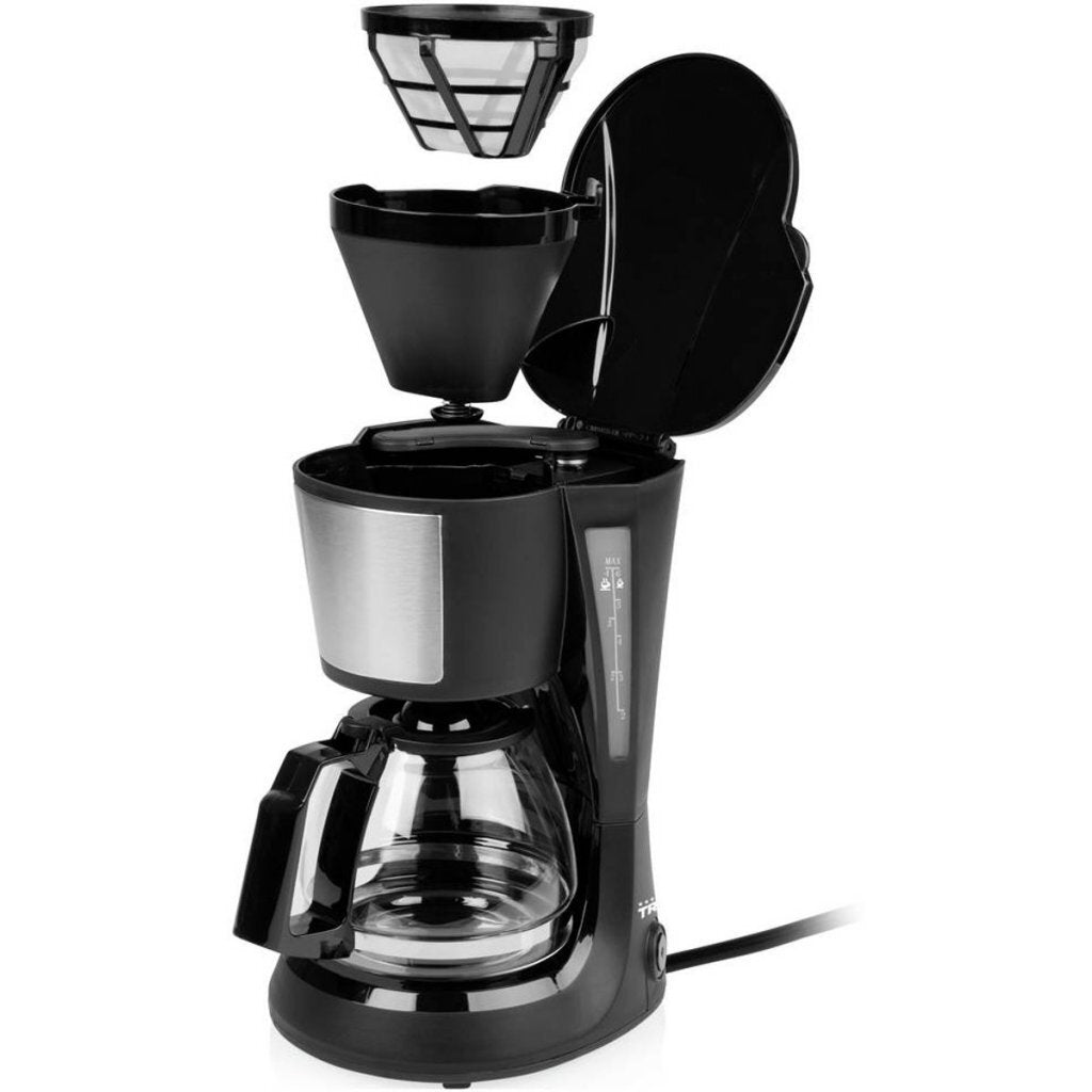 Tristar CM-1281 Compact Coffee Maker Black/Stainless Steel