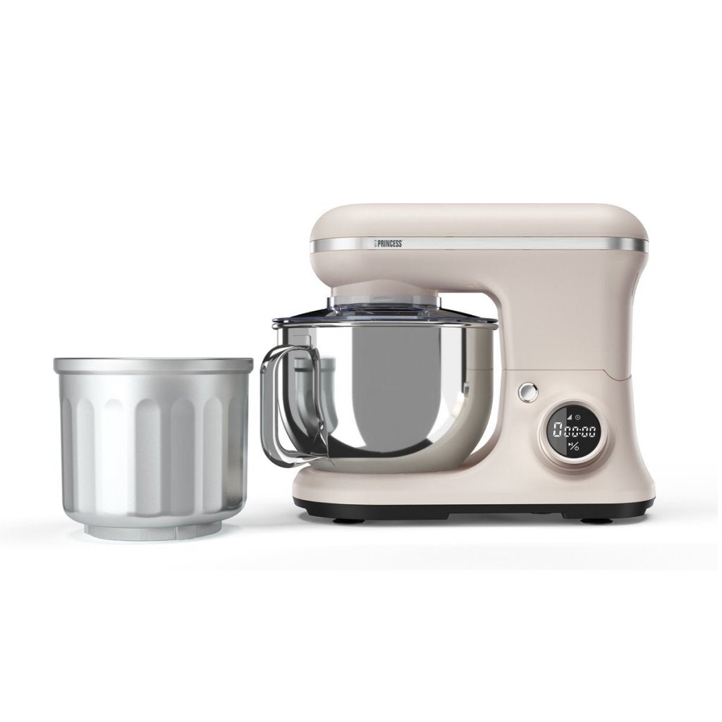 Princess Kitchen Machine - Cream - 1200W - 5 L Bowl - Ice Cream Maker