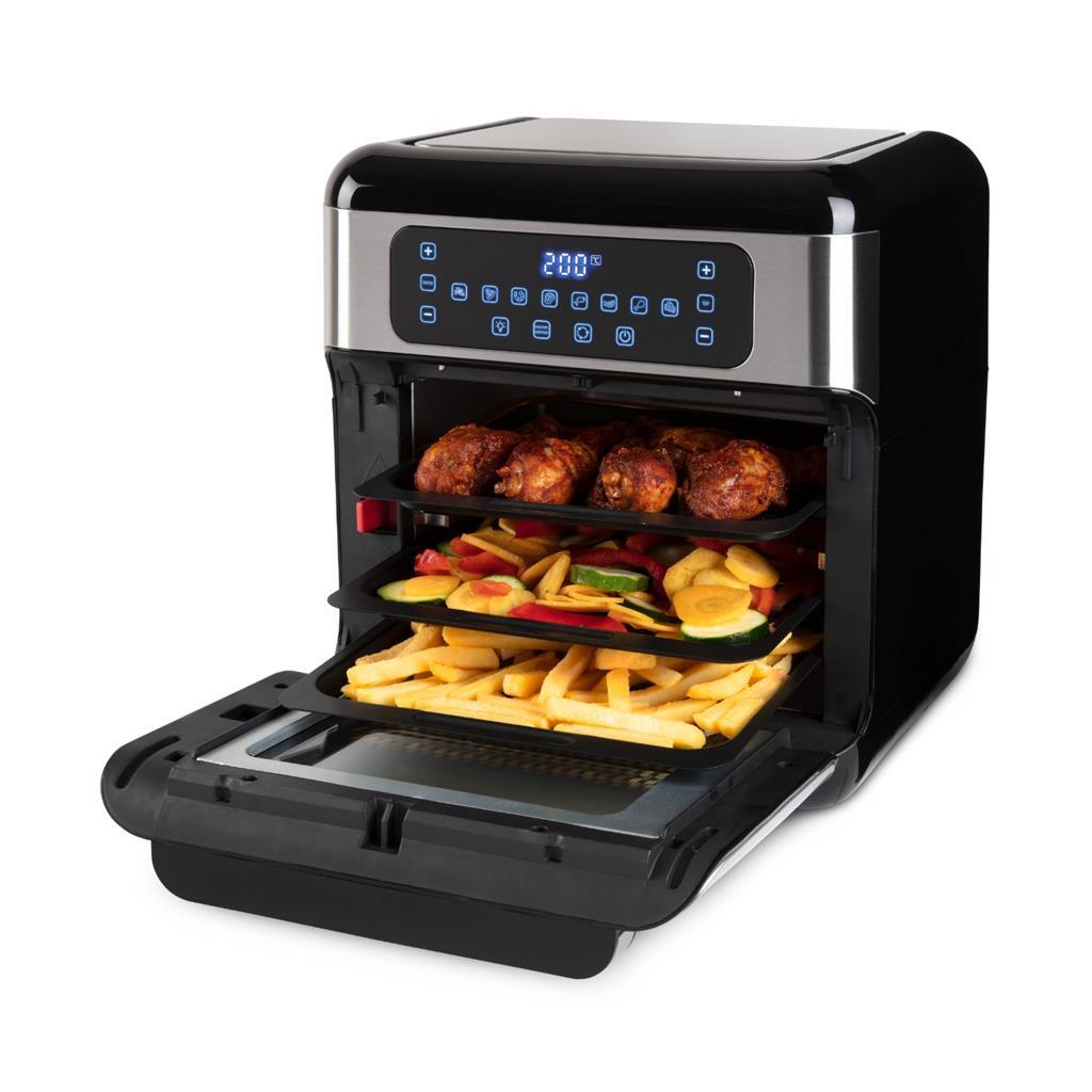 Inventum GF1200HLD Mini Oven 12 L 1500W Black/Stainless Steel