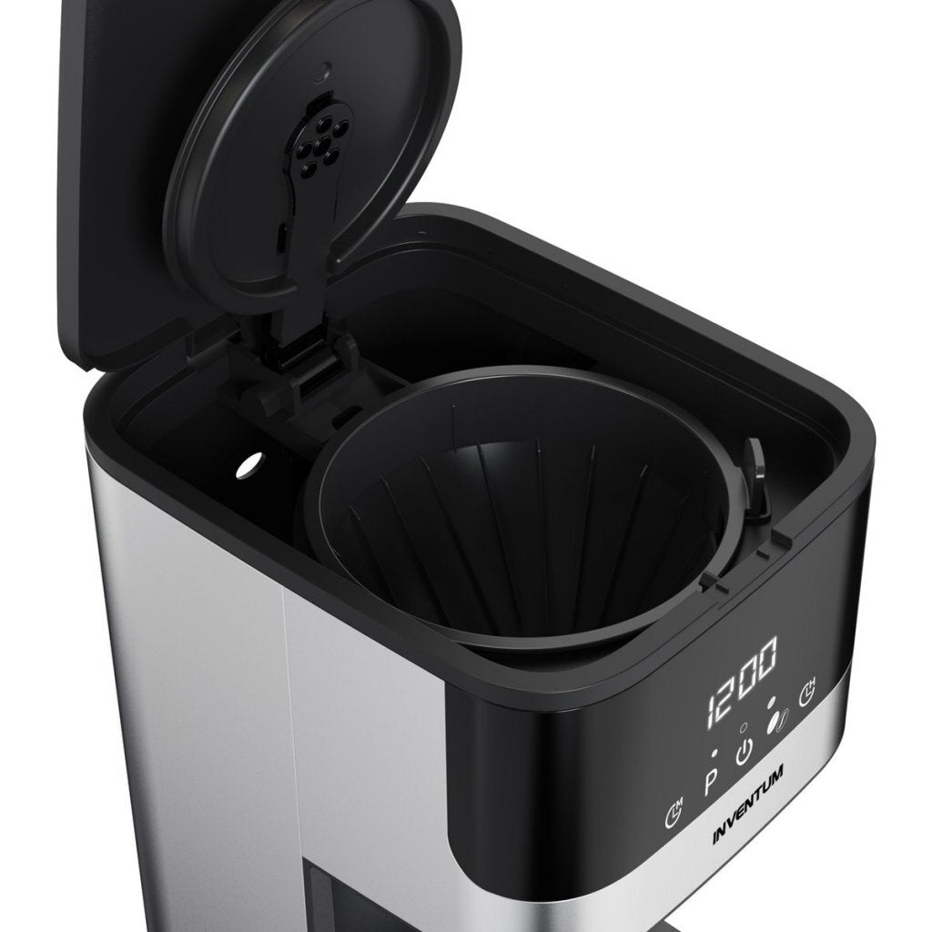 Inventum KZ812D Coffee Maker 1.5 L 12 Cups Black/Stainless Steel