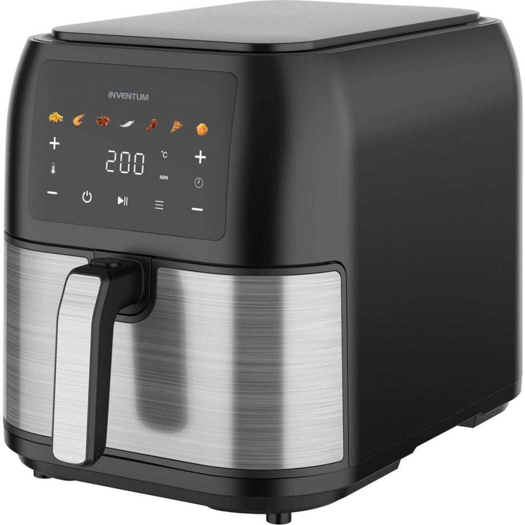 Inventum GF801HLDB Air Fryer 8 L 1700W Black/Stainless Steel