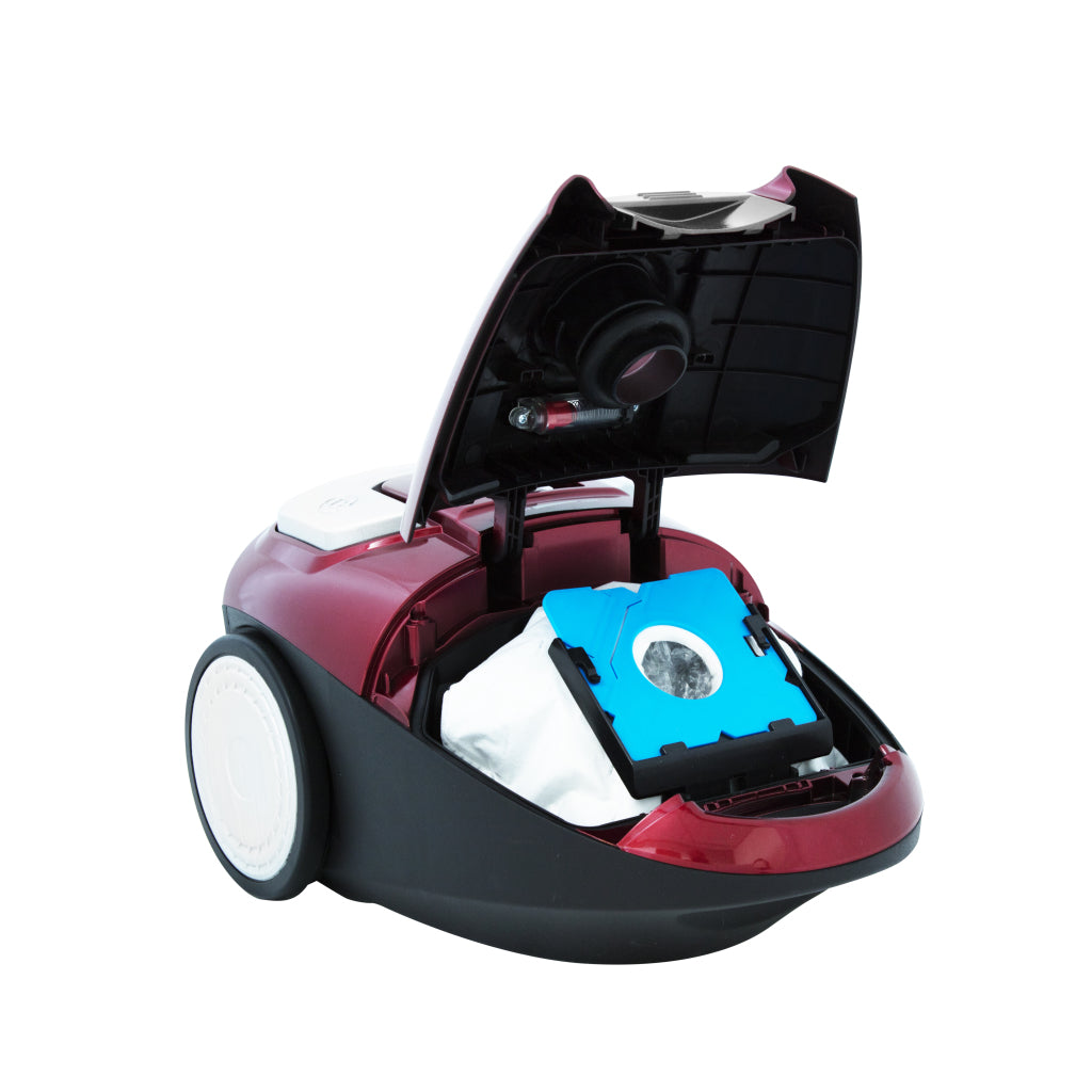 Inventum ST154RZA Vacuum Cleaner Black/Red - HEPA 13 Filter