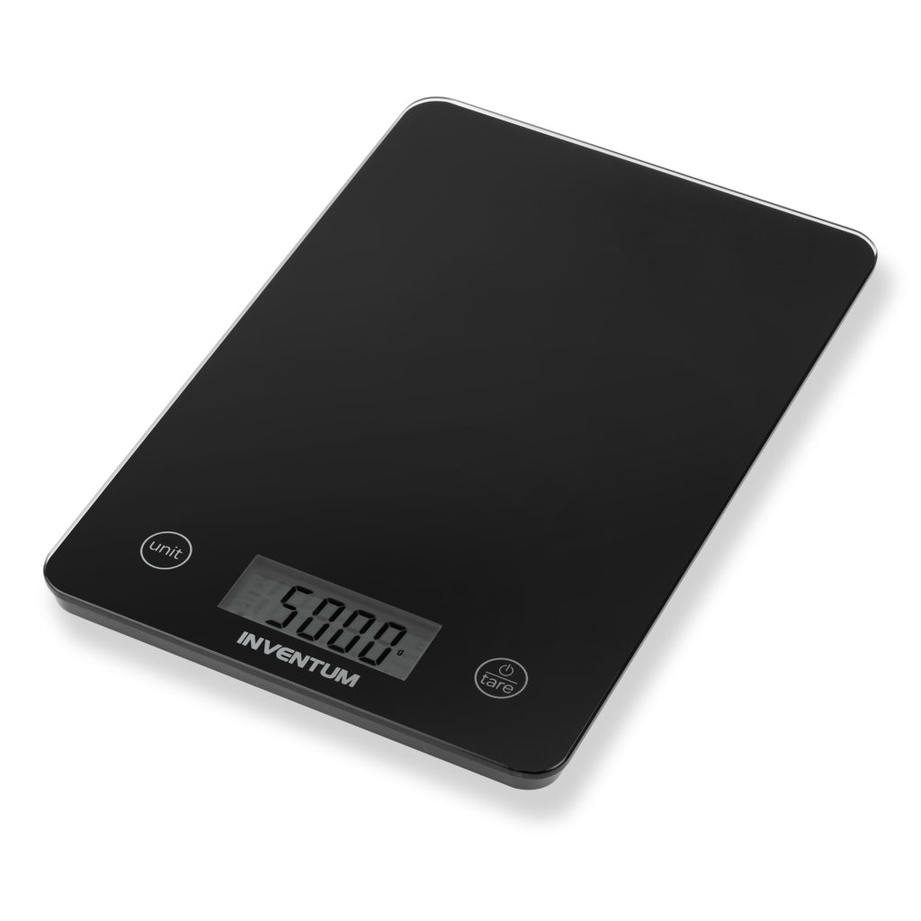 Inventum WS305B Digital Kitchen Scale Black/Glass