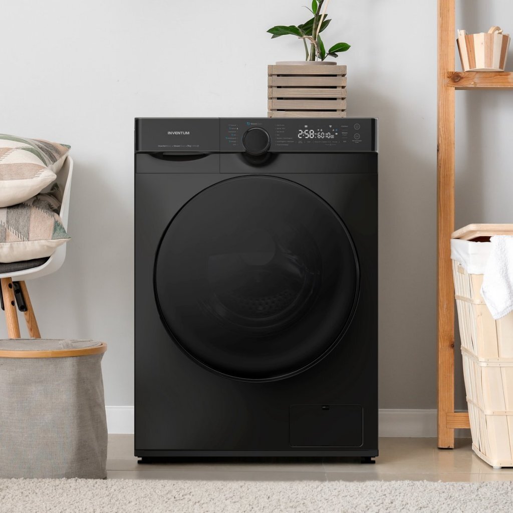 Inventum VWM8010B Wasmachine 8 kg Zwart