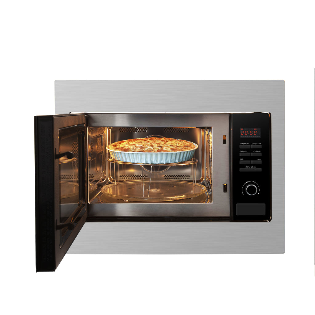 Inventum IMC6125F Built-in Combination Microwave 25 L Stainless Steel/Black