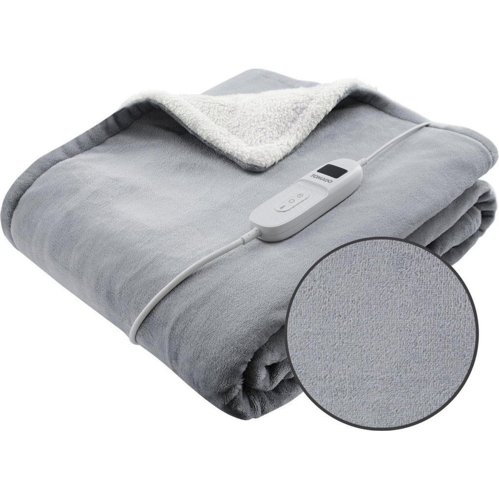 Tomado Electric Top Blanket 180x130 cm Grey/White