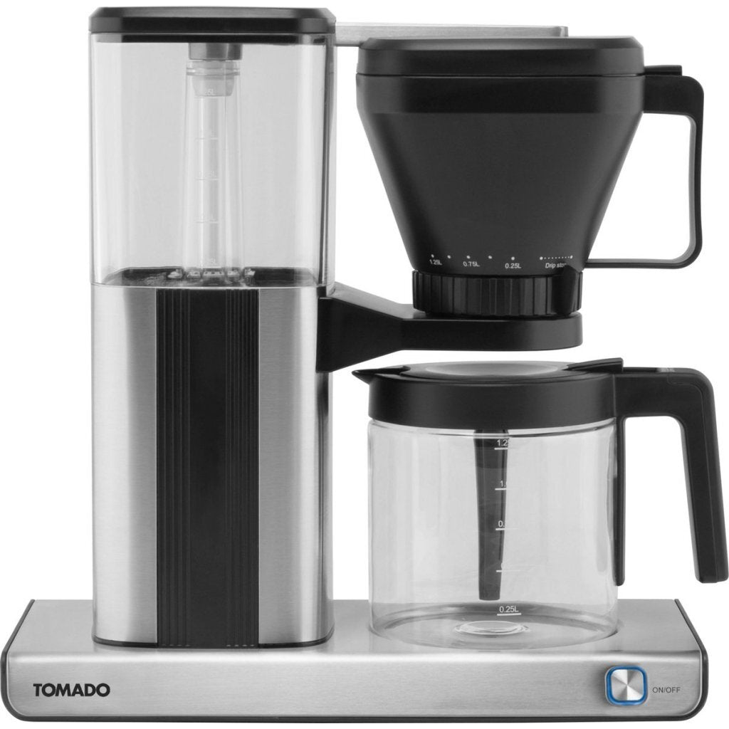 Tomado Coffee Maker 1.25 L Stainless Steel/Black TCM1301S