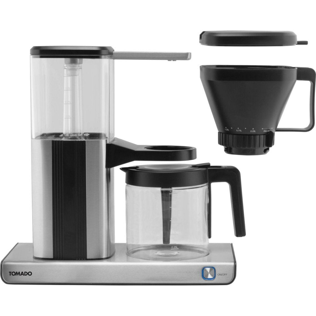 Tomado Coffee Maker 1.25 L Stainless Steel/Black TCM1301S