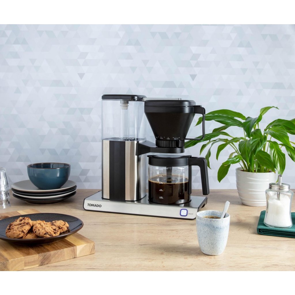 Tomado Coffee Maker 1.25 L Stainless Steel/Black TCM1301S